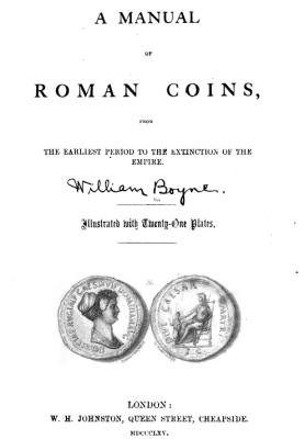 1865 - Boynes - A manual of Roman coins